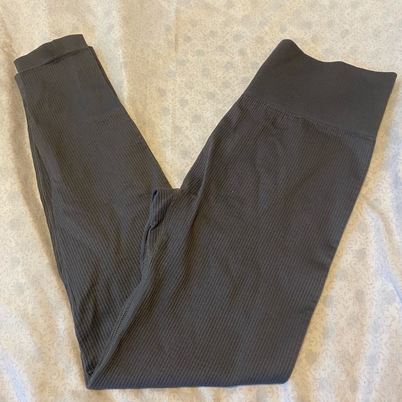 OQQ Pants - OQQ gray leggings